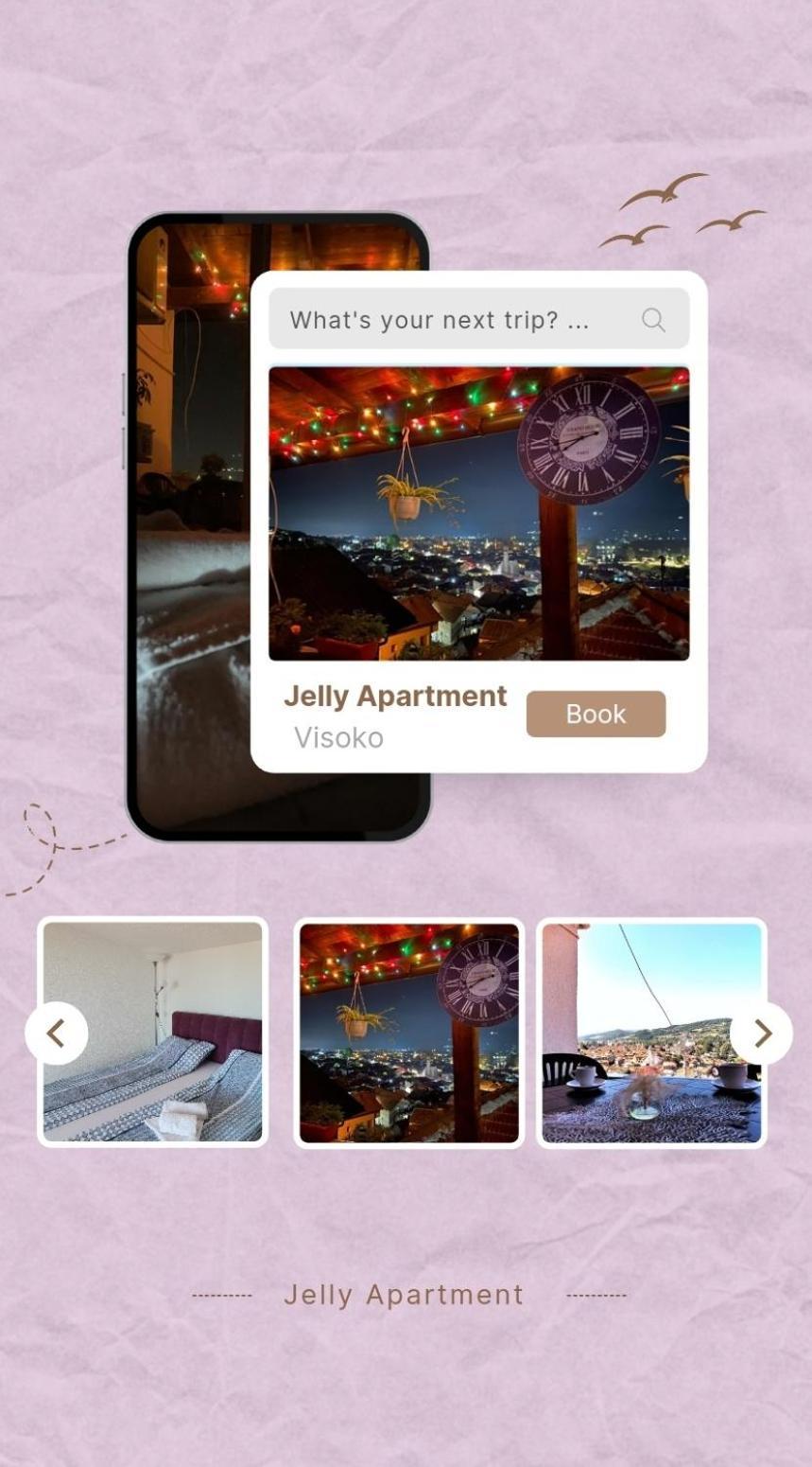 Jelly Apartment Visoko Buitenkant foto